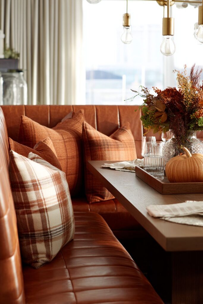 Dining Banquette Autumn Luxury