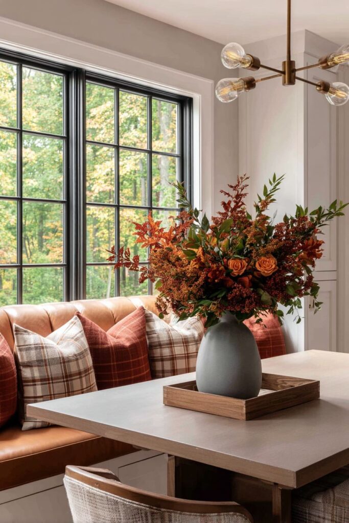 Dining Banquette Autumn Luxury