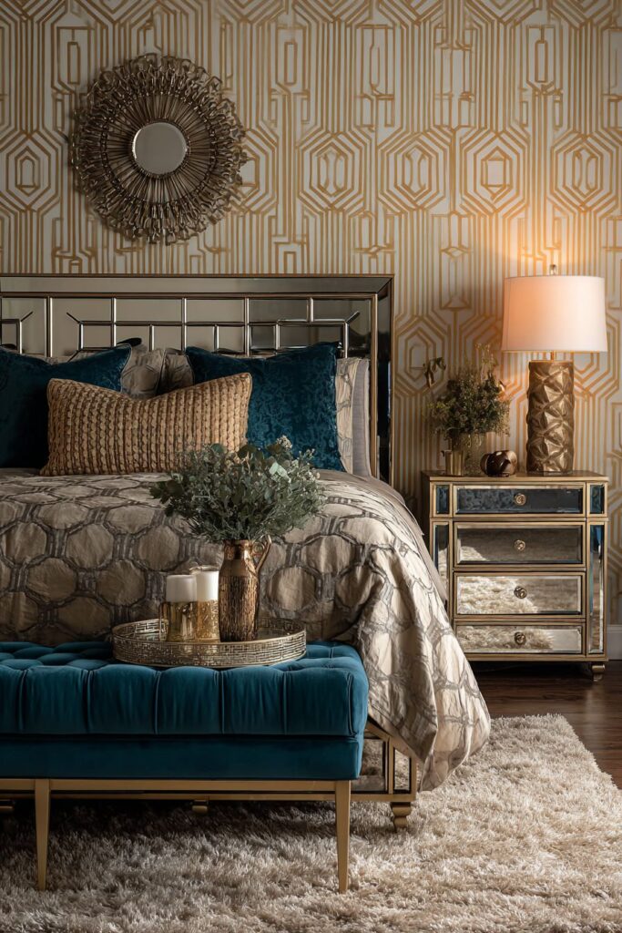 Art Deco Geometric Glamour