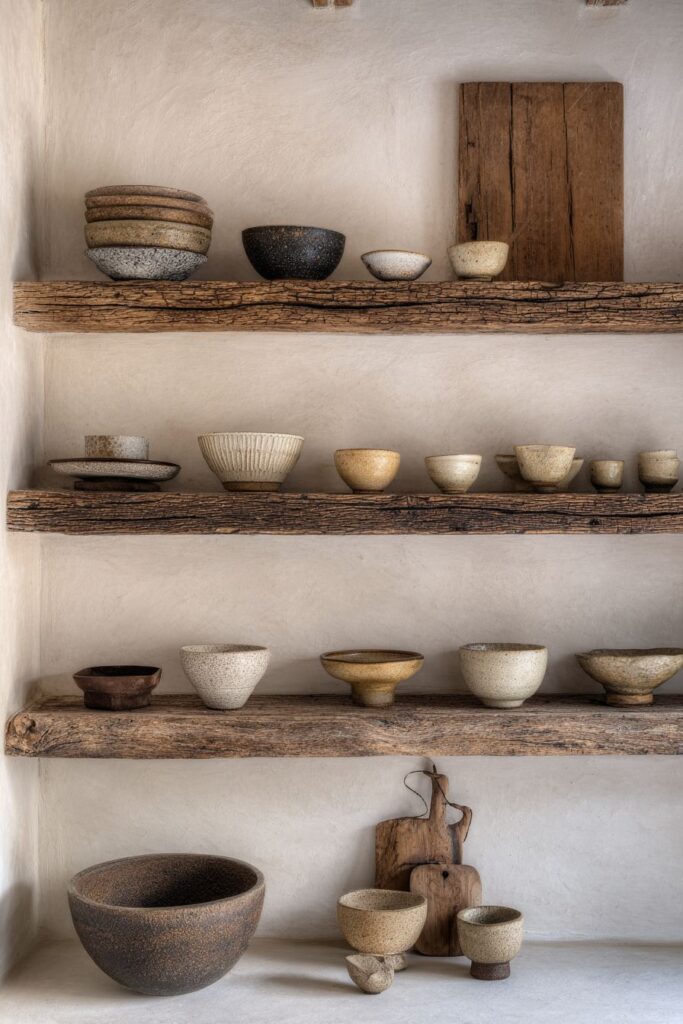 Open Shelving as Curated Display