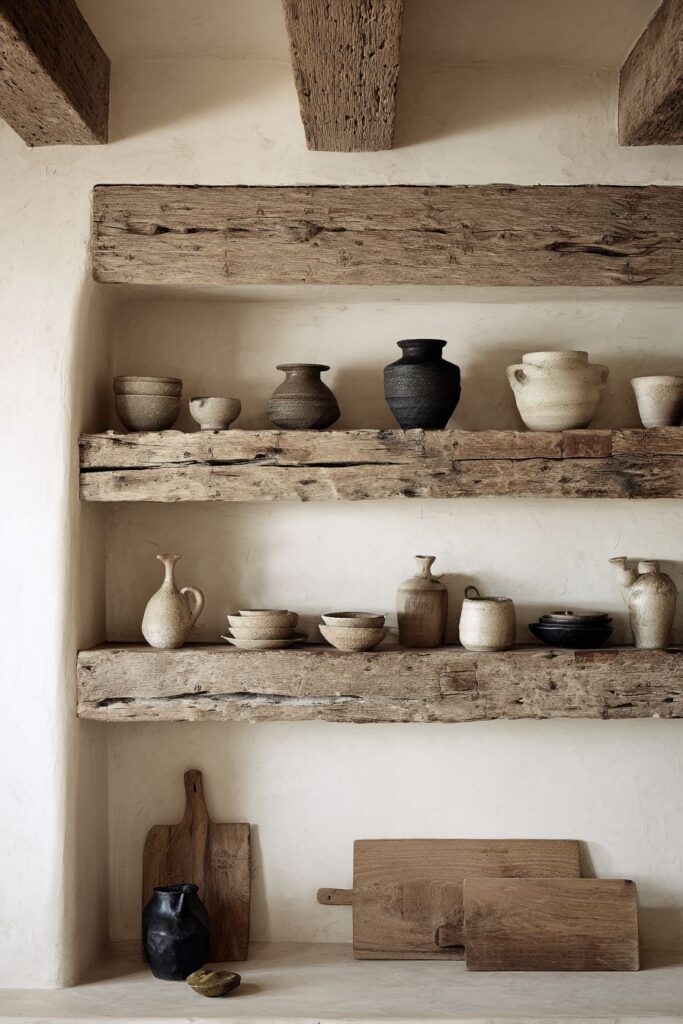 Open Shelving as Curated Display