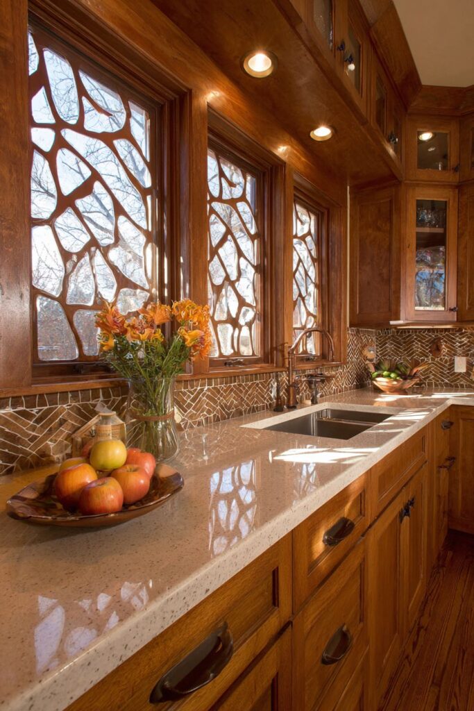 Handcrafted Ceramic Tile with Natural Variations