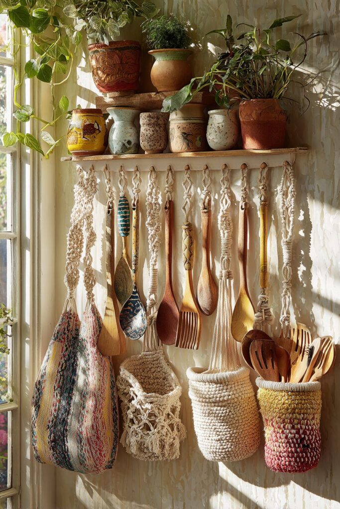 Bohemian Macrame Hanging Systems