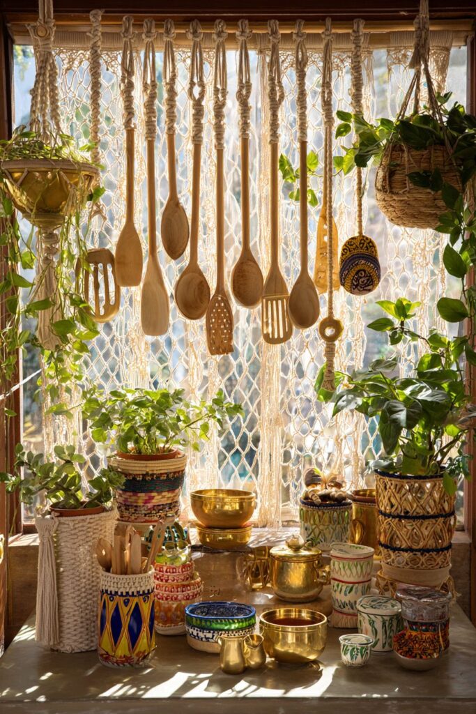 Bohemian Macrame Hanging Systems