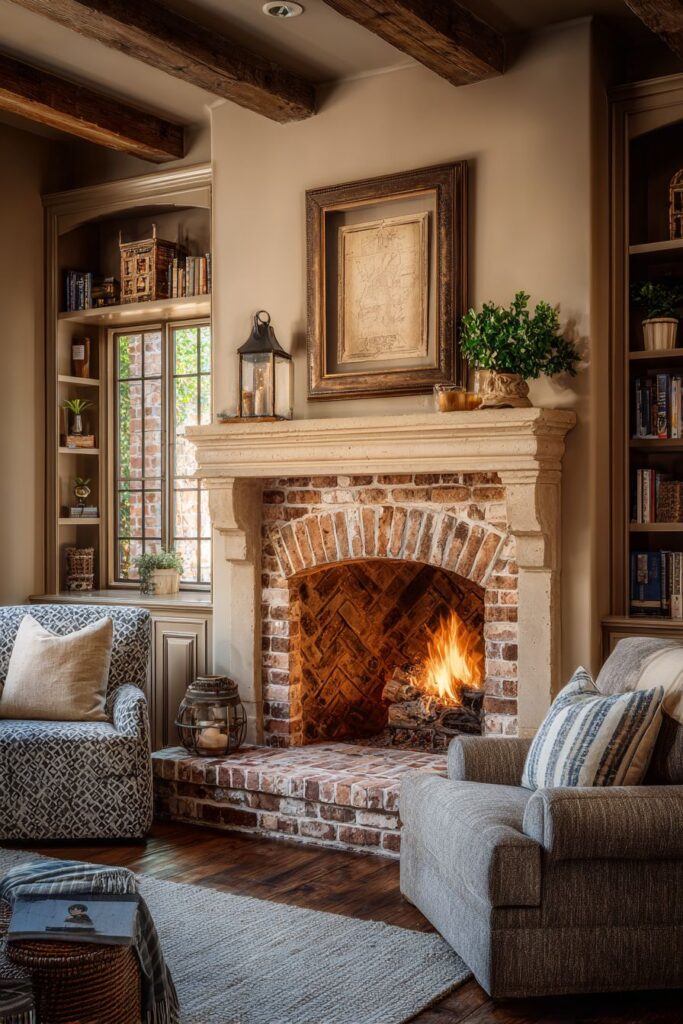 Intimate Fireplace Settings