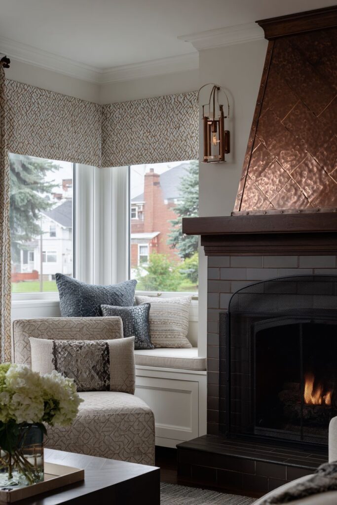 Intimate Fireplace Settings