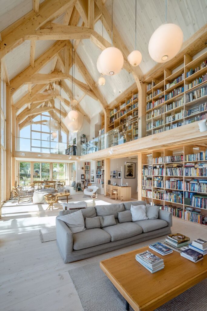 Double-Height Ceilings with Architectural Drama