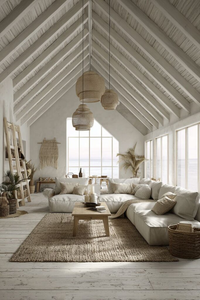 Double-Height Ceilings with Architectural Drama