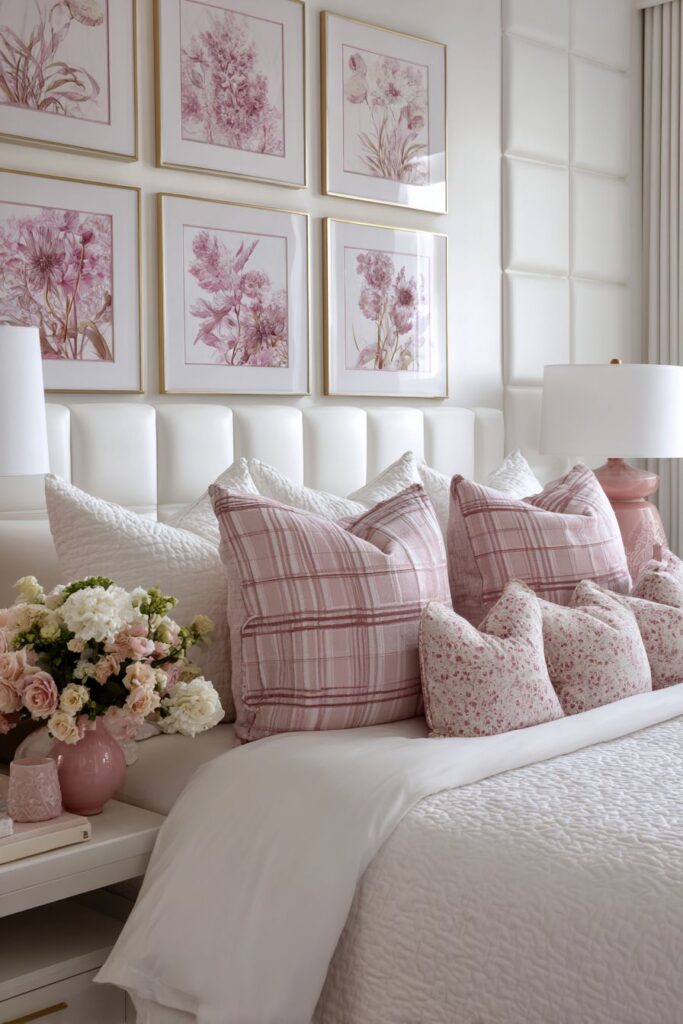 Gallery Wall Focus with Artistic Expression