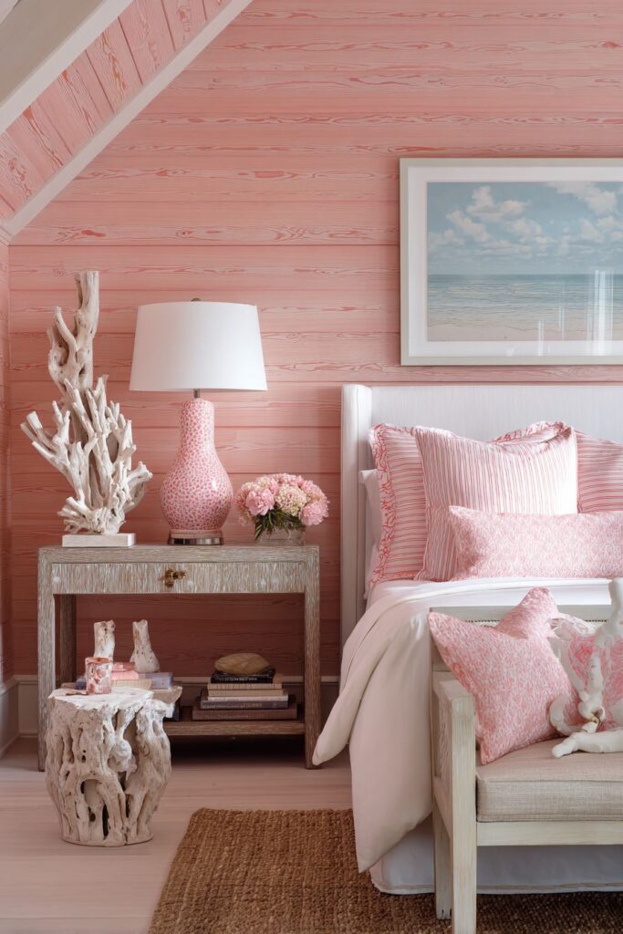 Coastal Pink Sunset Serenity