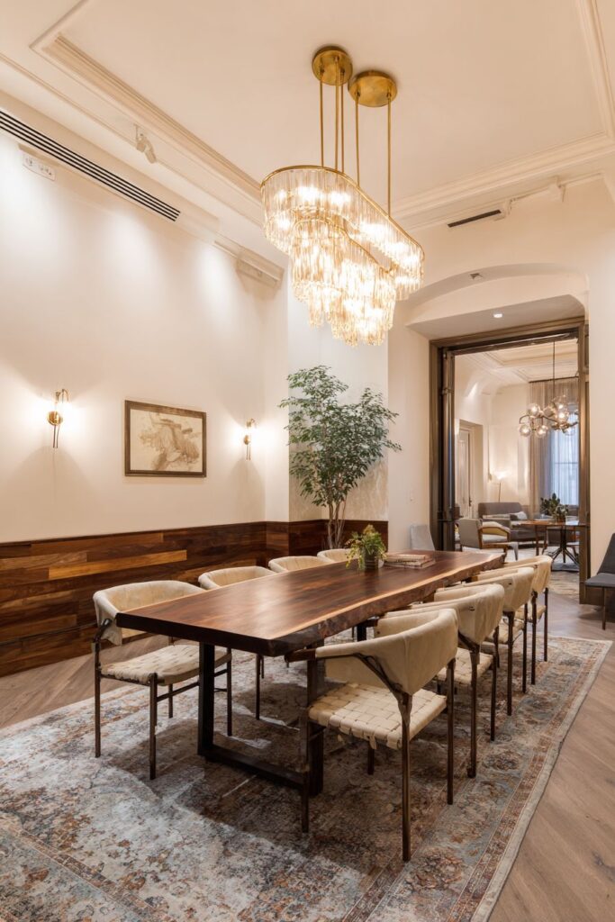 Sophisticated Simplicity with Rush Seat Texture