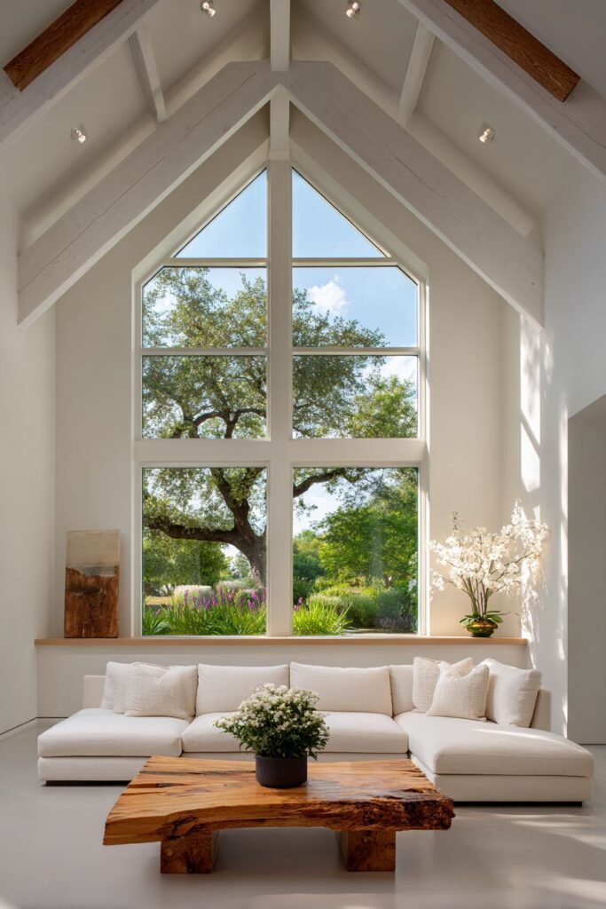 Dramatic Vertical Space Emphasis