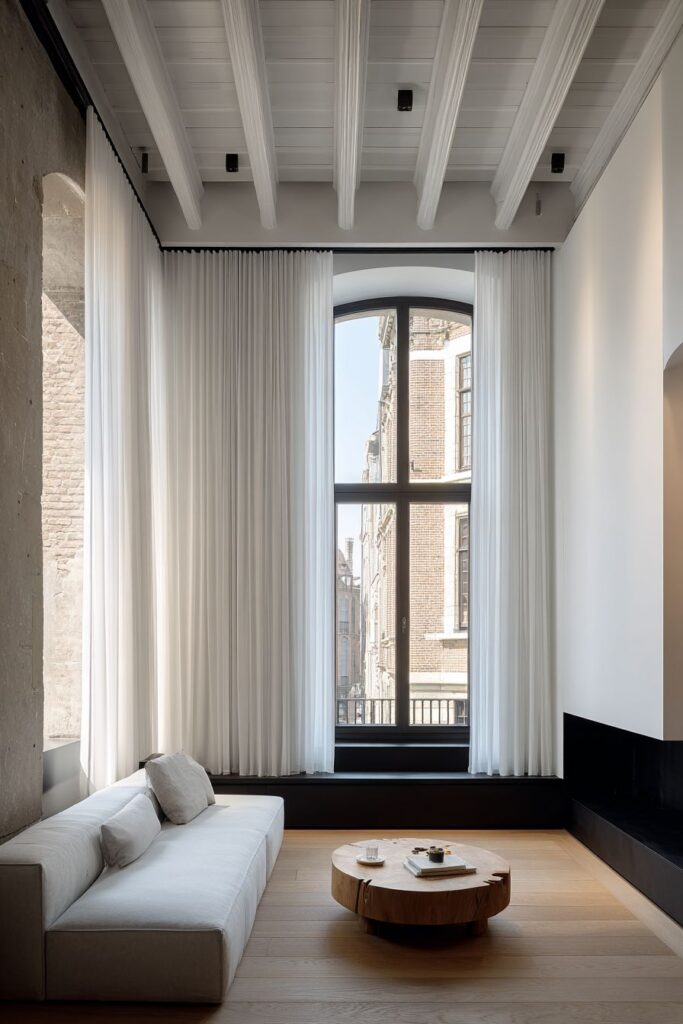 Dramatic Vertical Space Emphasis