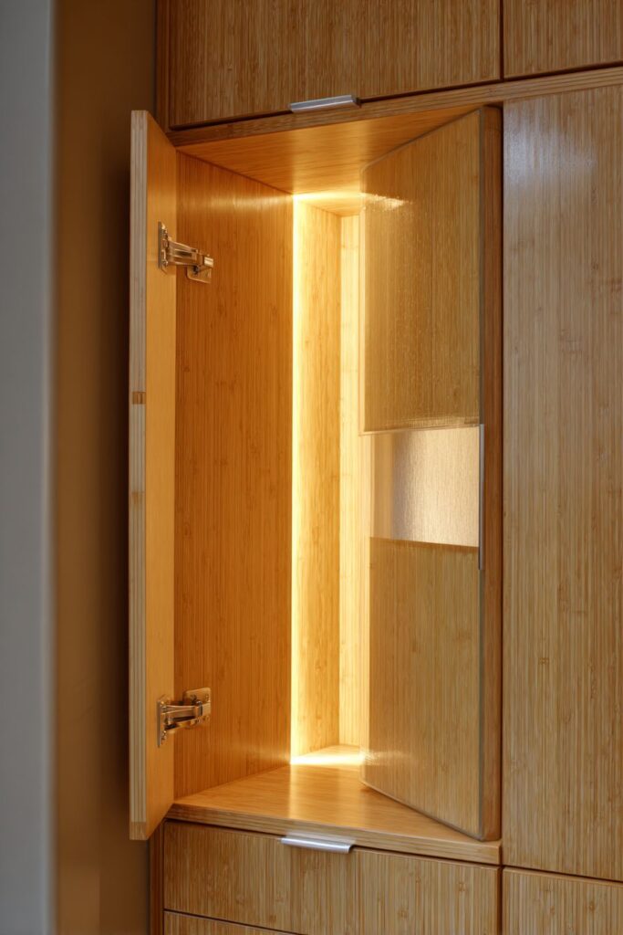 Narrow Bamboo Space-Efficient Design