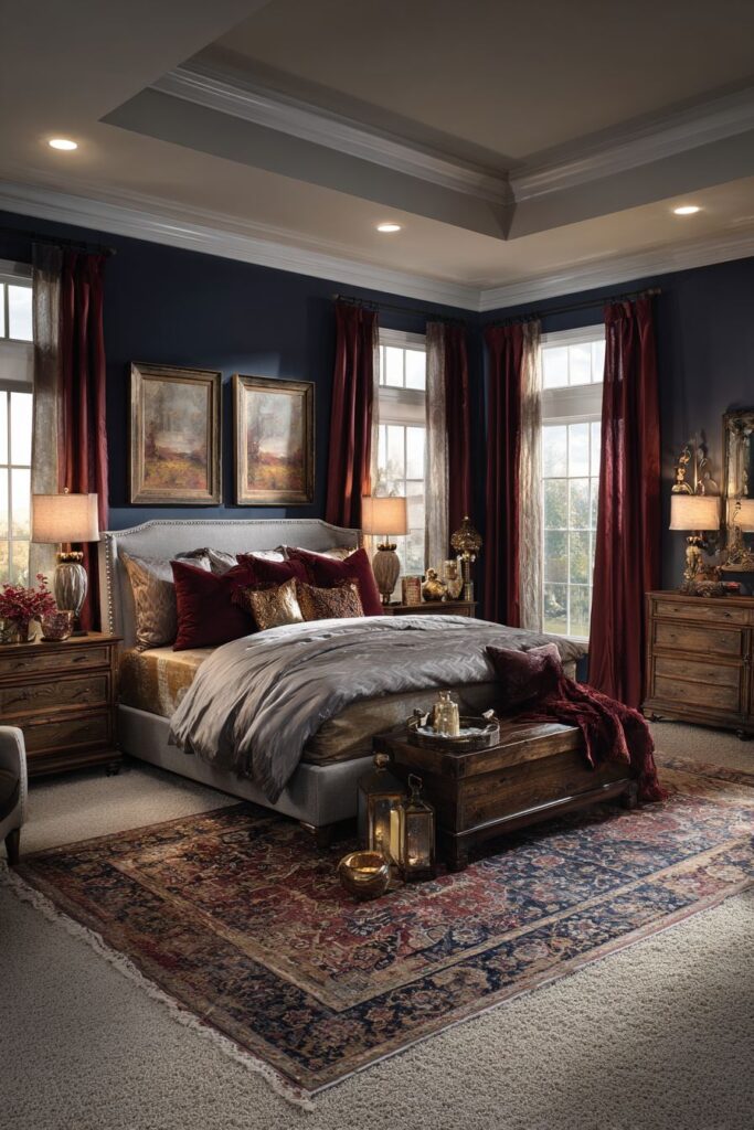 Transitional Elegance with Classic Valentine's Touches