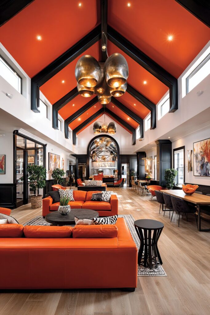 Eclectic Vintage Mix with Bold Accent Colors