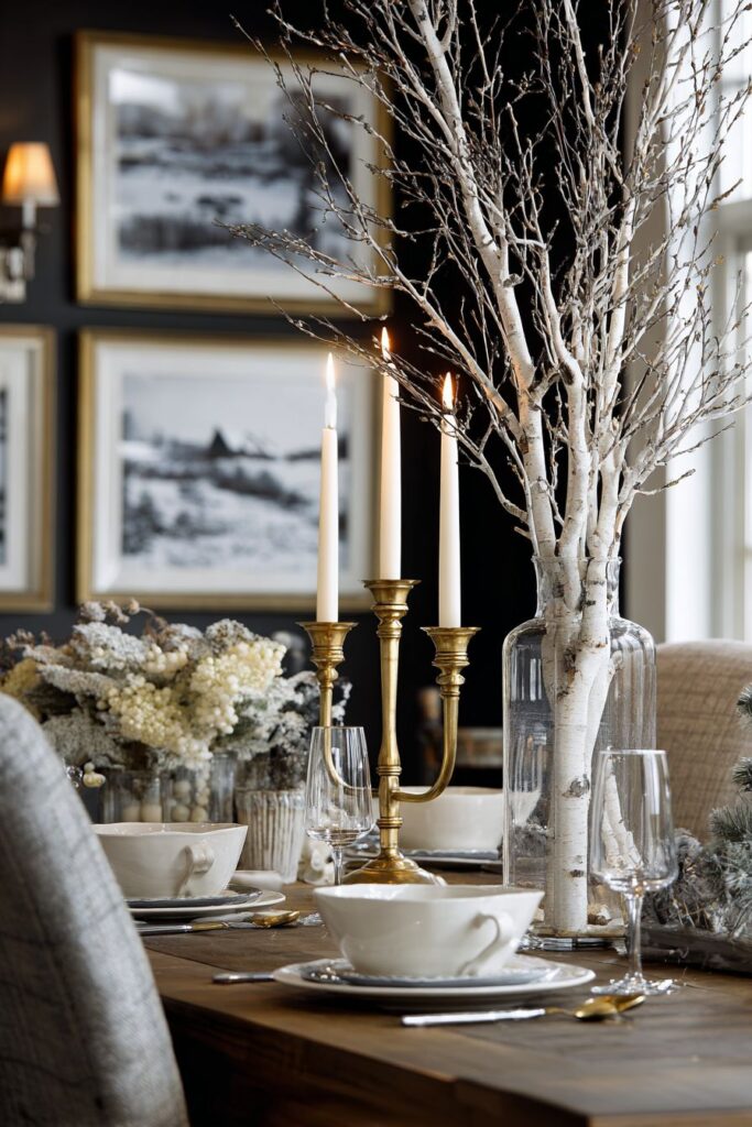 Sophisticated Sideboard Display