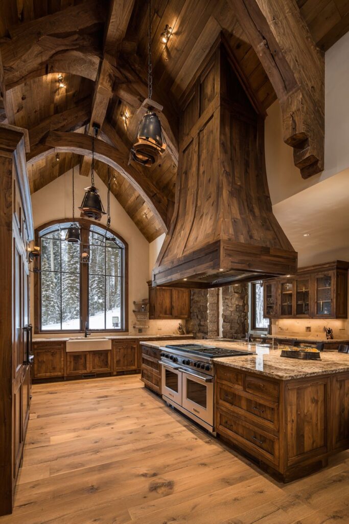 Cedar Range Hood Architectural Statement
