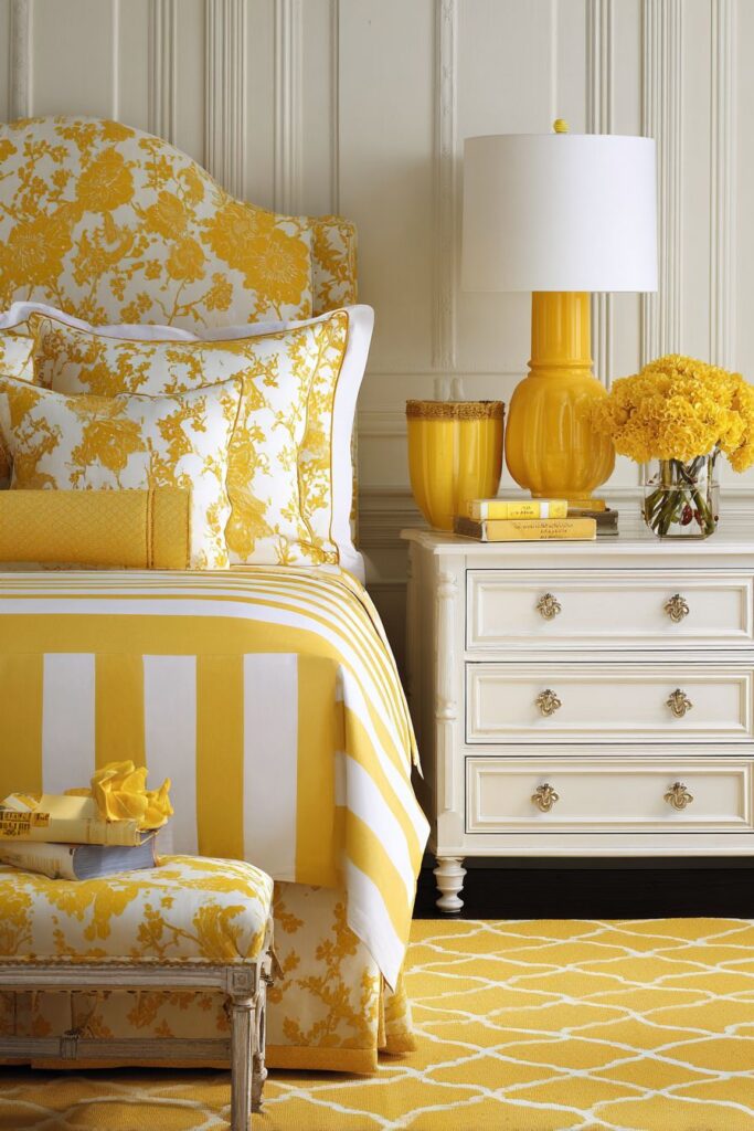 Masterful Pattern Mixing in Yellow
