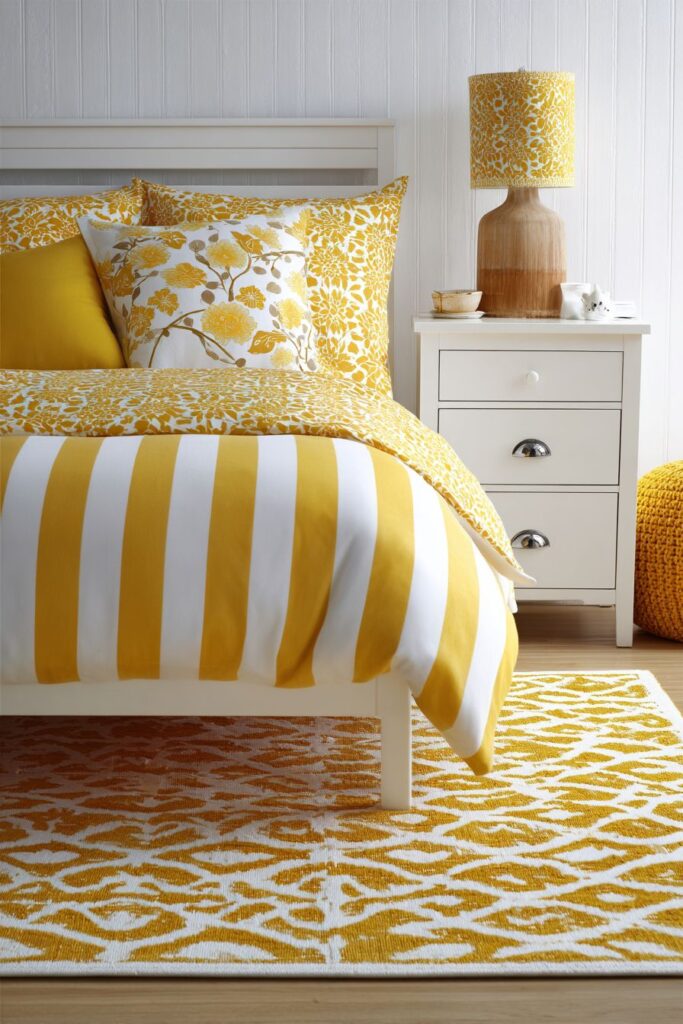 Masterful Pattern Mixing in Yellow