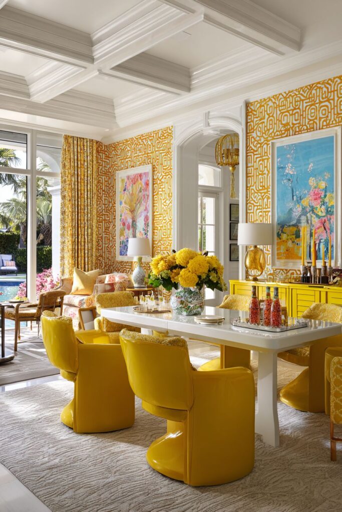 Eclectic Vintage Yellow Mix