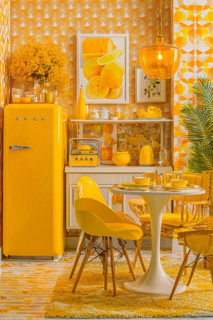 Eclectic Vintage Yellow Mix