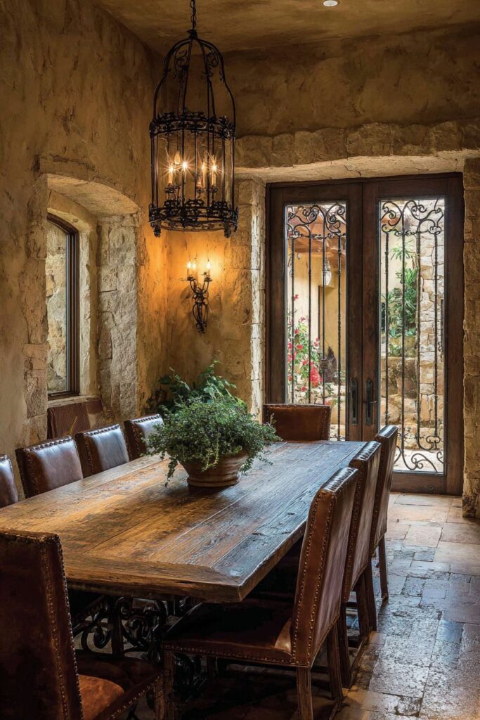 Mediterranean Hand-Forged Iron Old World Charm