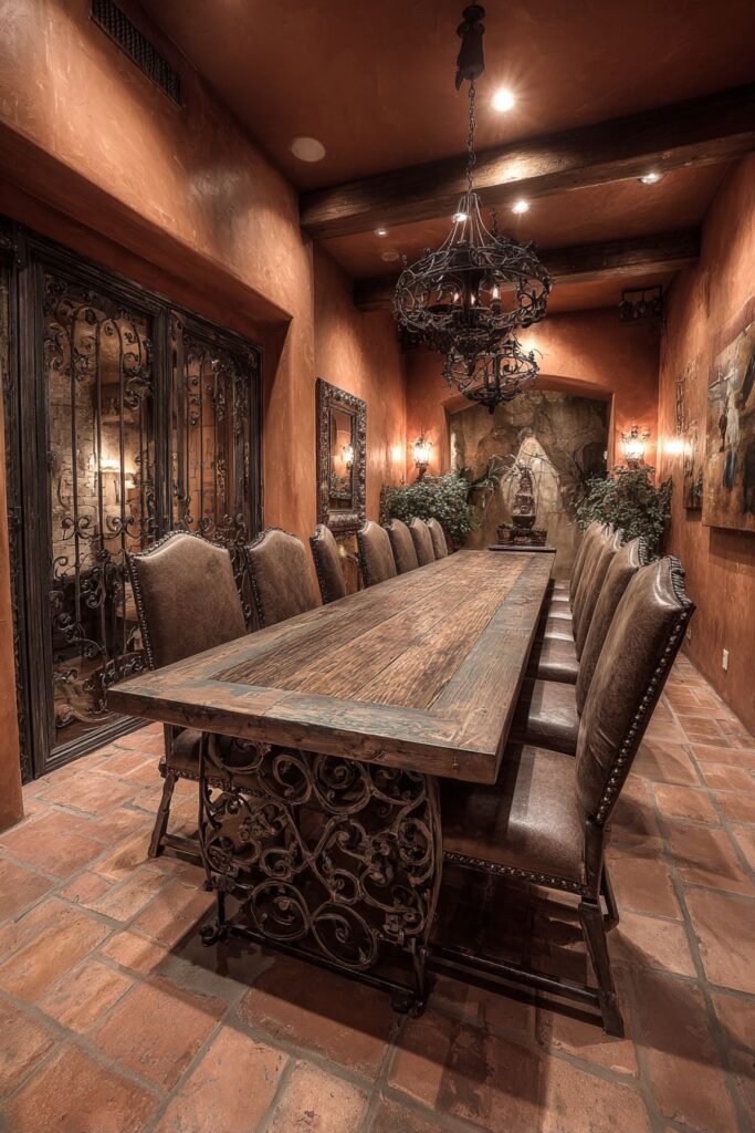 Mediterranean Hand-Forged Iron Old World Charm