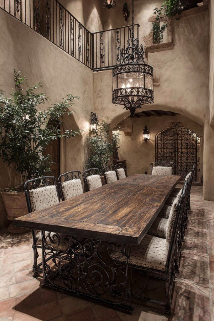 Mediterranean Hand-Forged Iron Old World Charm