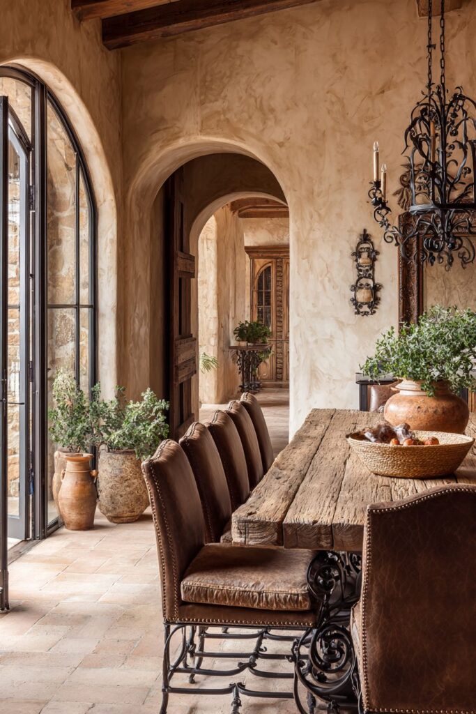 Mediterranean Hand-Forged Iron Old World Charm