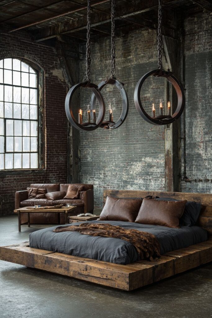 Industrial Brown Brick Character