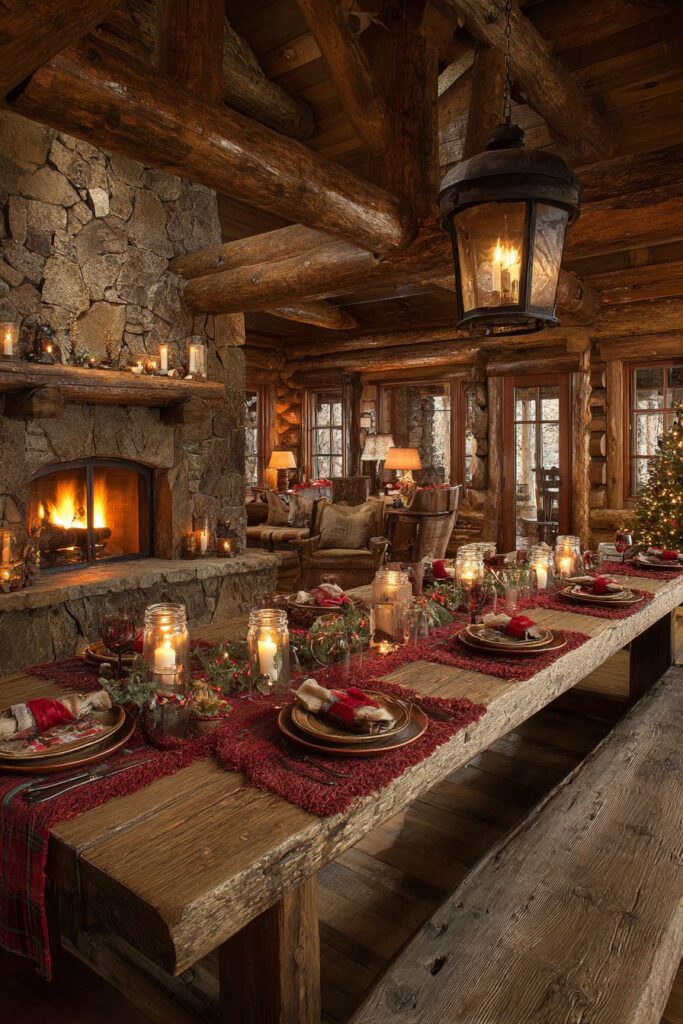 Mountain Lodge Rustic Retreat