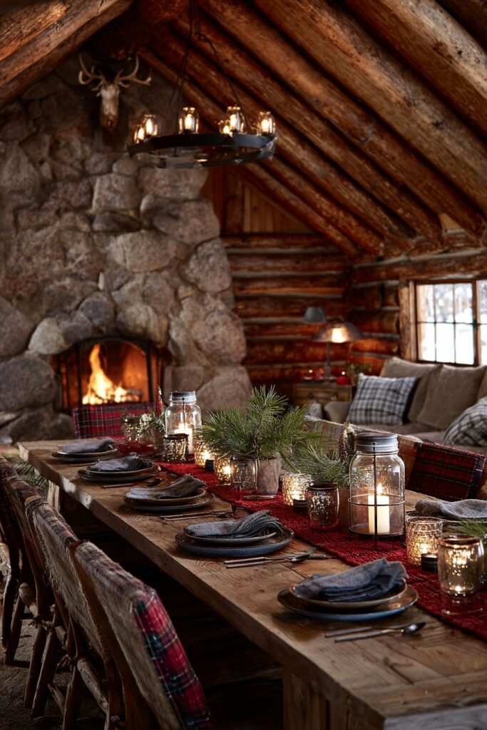 Mountain Lodge Rustic Retreat