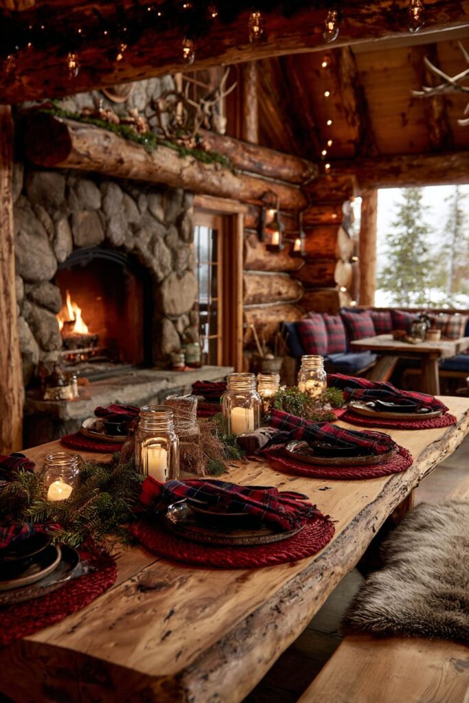 Mountain Lodge Rustic Retreat