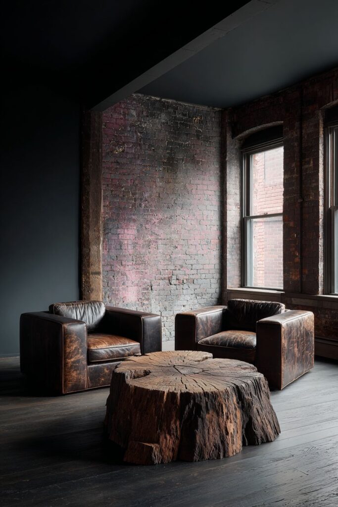 Leather Club Chair Lounge