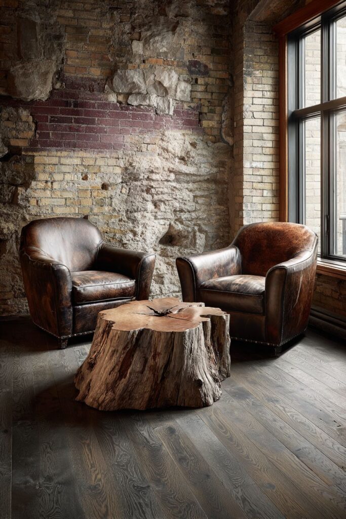Leather Club Chair Lounge