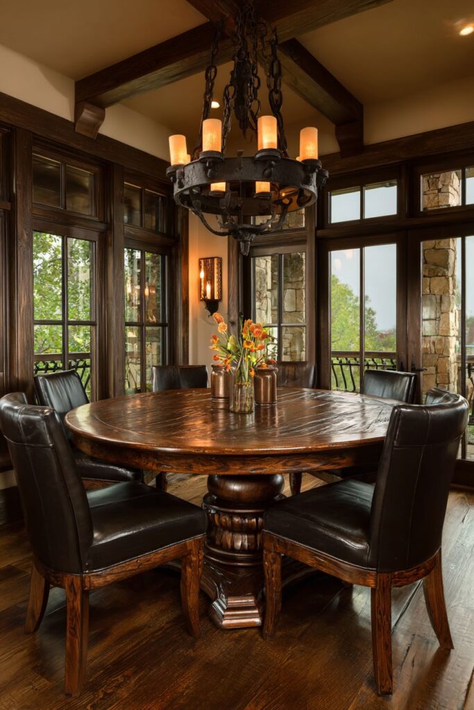 Pedestal Dinner Table Classic Elegance