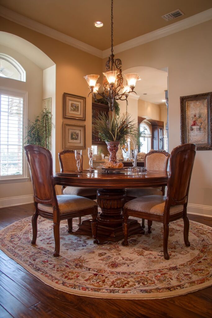 Pedestal Dinner Table Classic Elegance