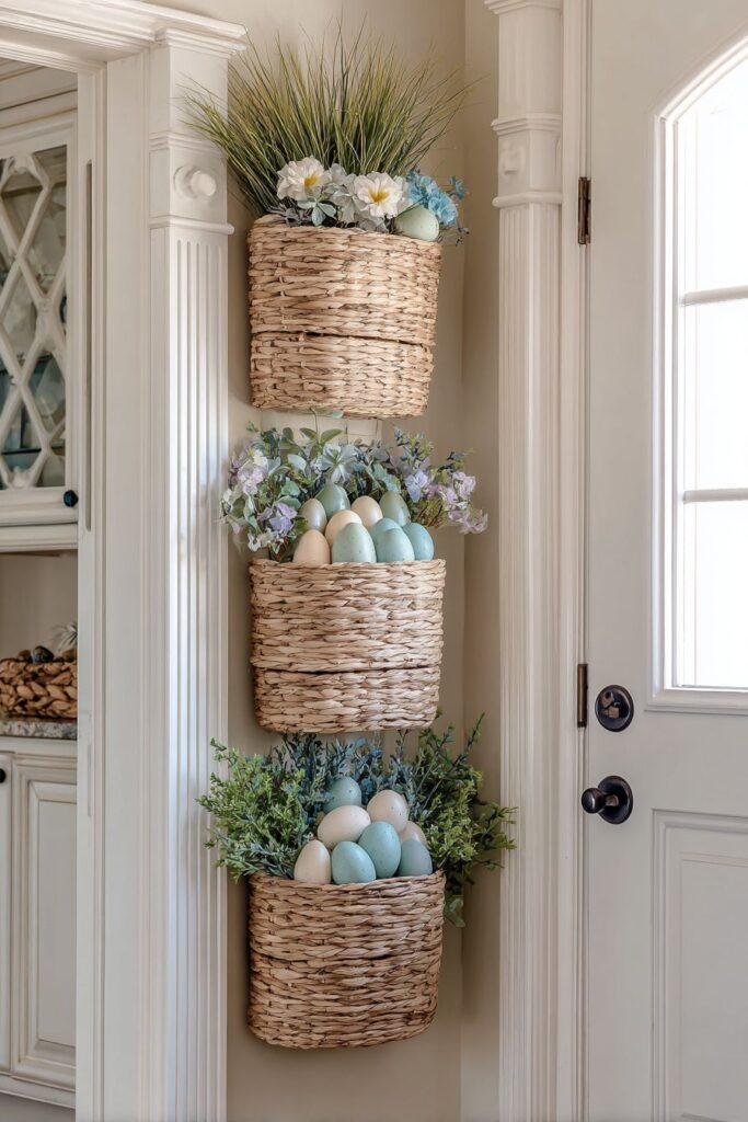 Tiered Basket Vertical Display