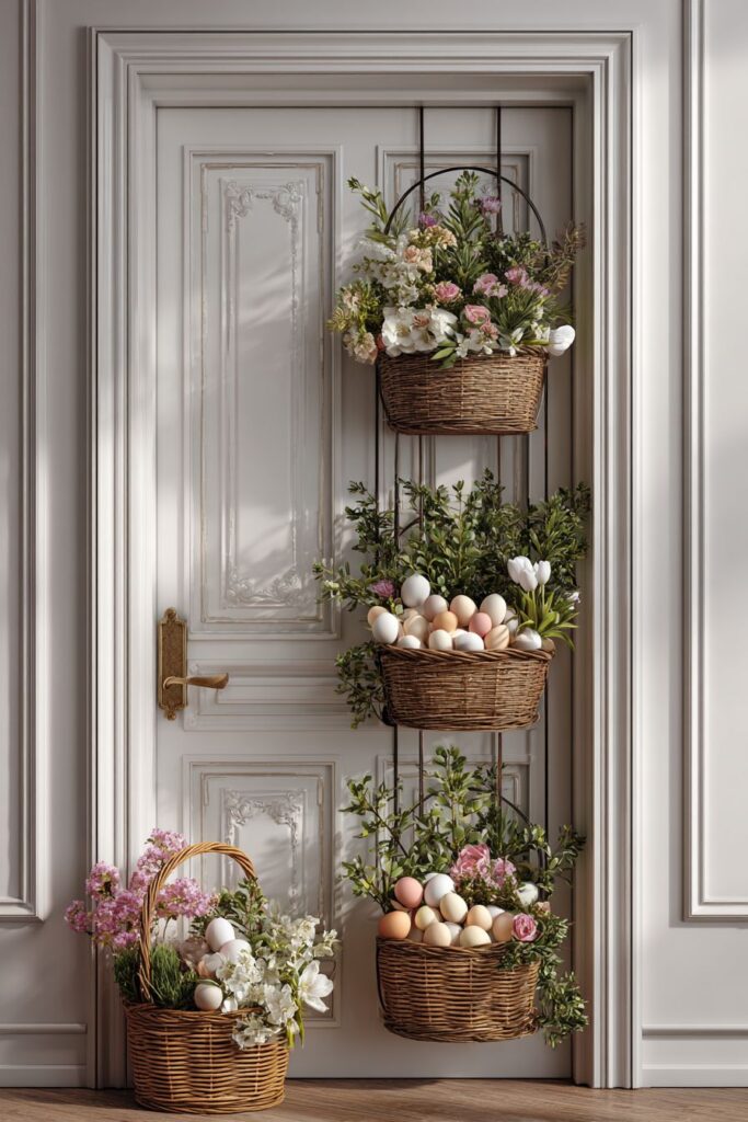 Tiered Basket Vertical Display