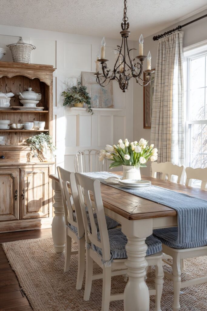 French Country with Distressed Charm
