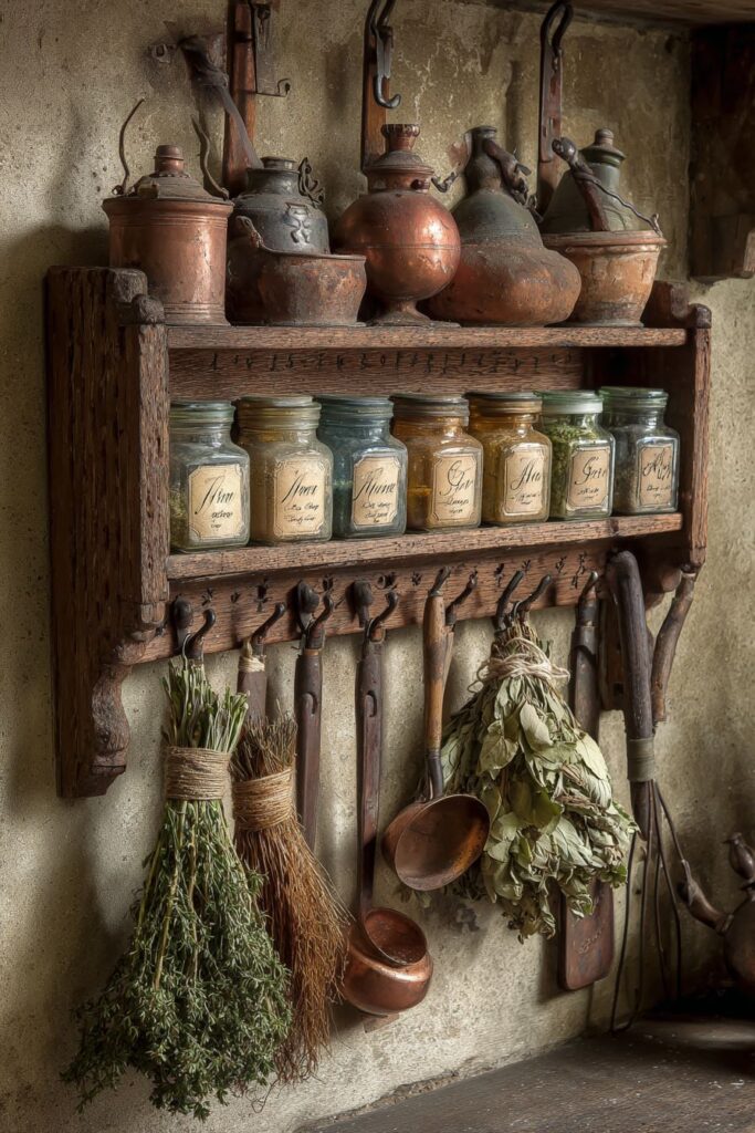 Organized Spice Collection