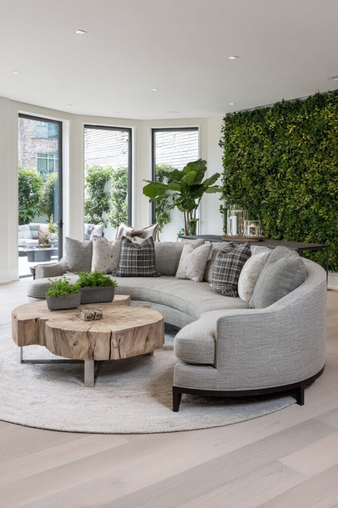 Biophilic Connection in Sage-Grey