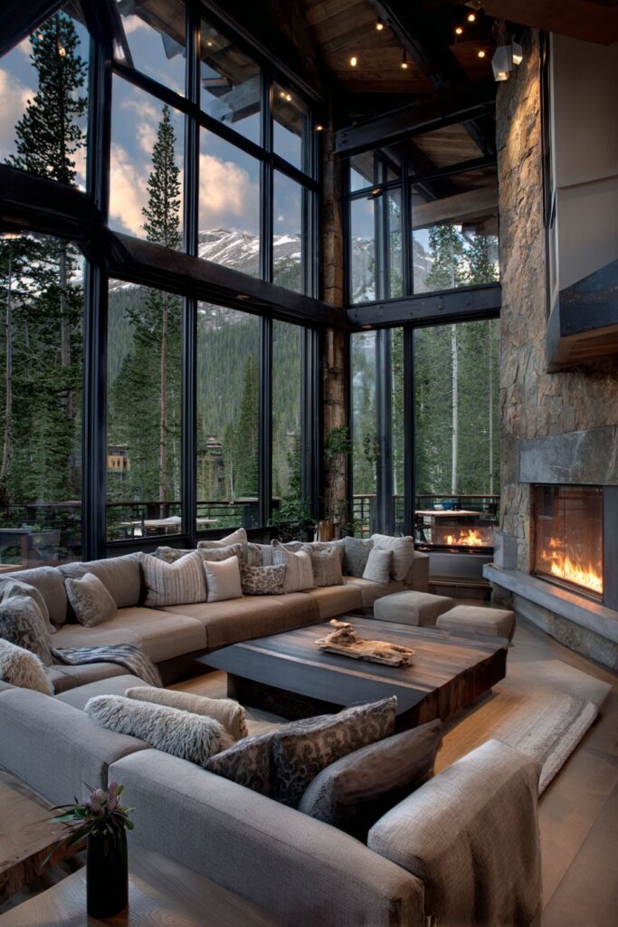 Floor-to-Ceiling Window Wall Drama