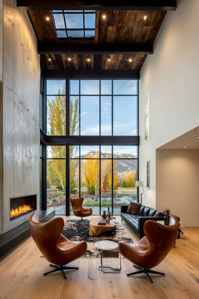 Floor-to-Ceiling Window Wall Drama