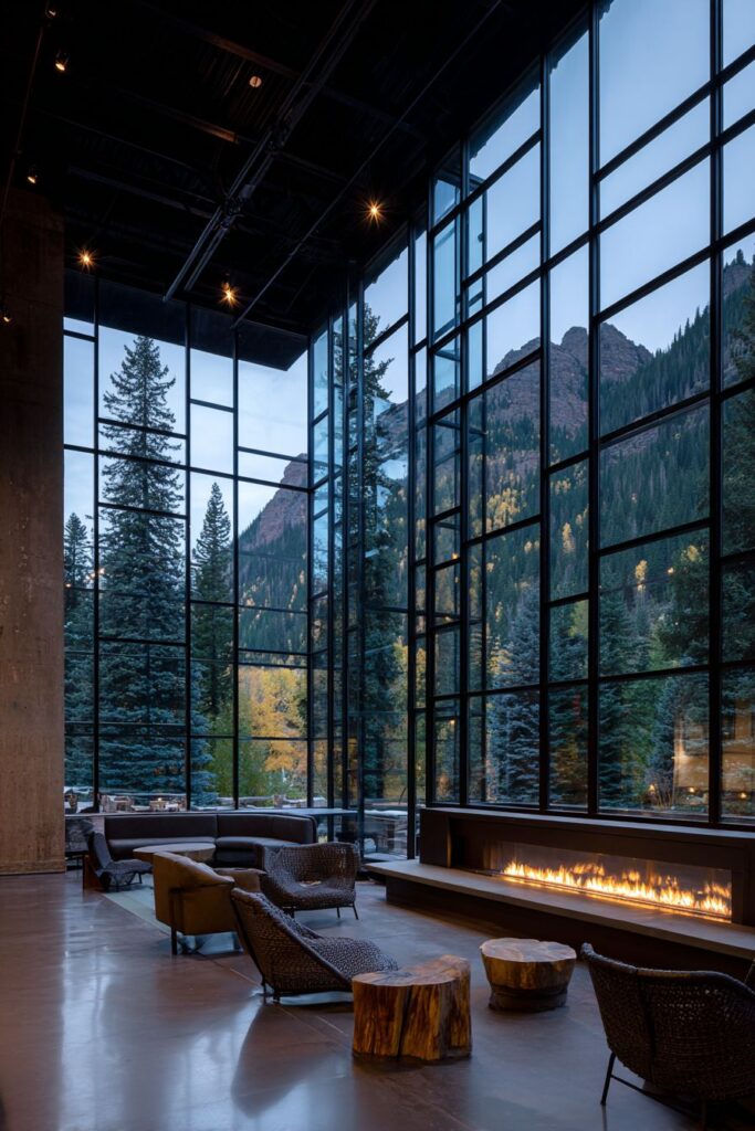 Floor-to-Ceiling Window Wall Drama