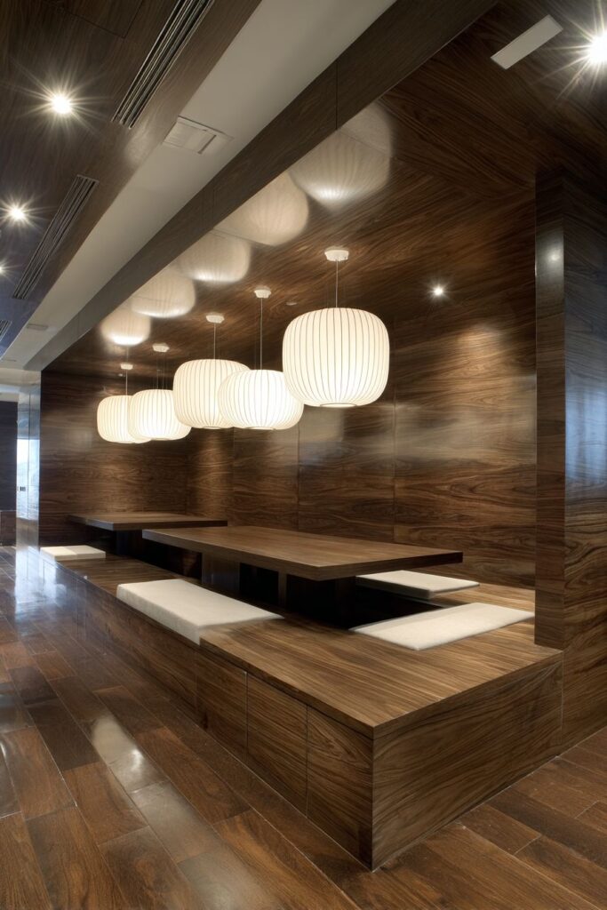 Integrated Dining Nook with Built-In Storage