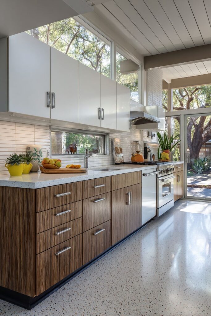 Mid-Century Modern Geometric Precision