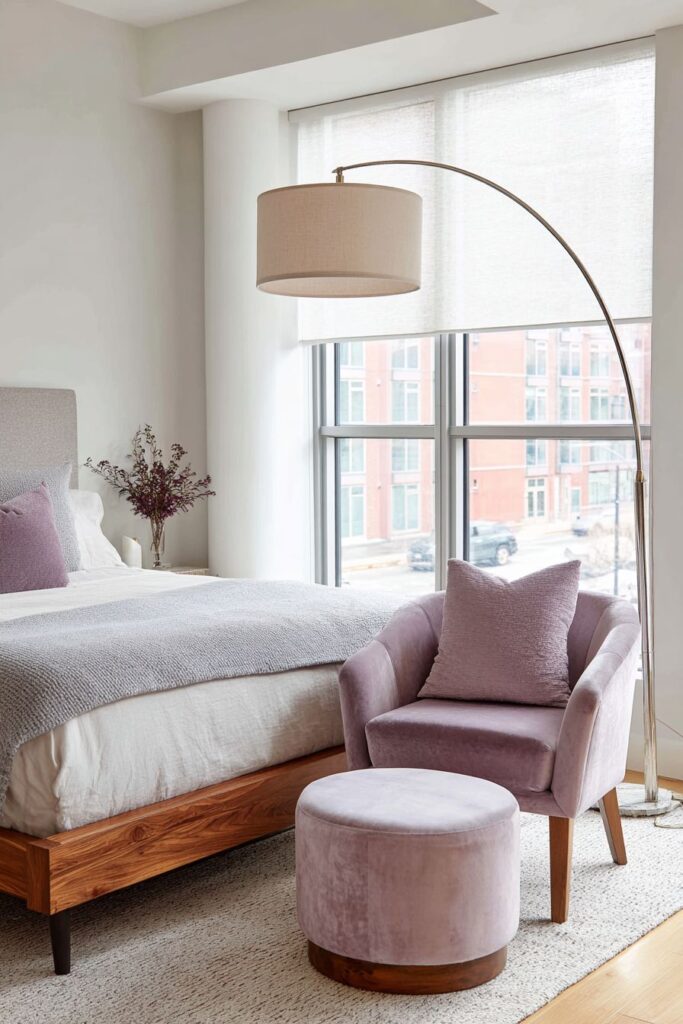 Mid-Century Modern Bedroom with Iconic Design