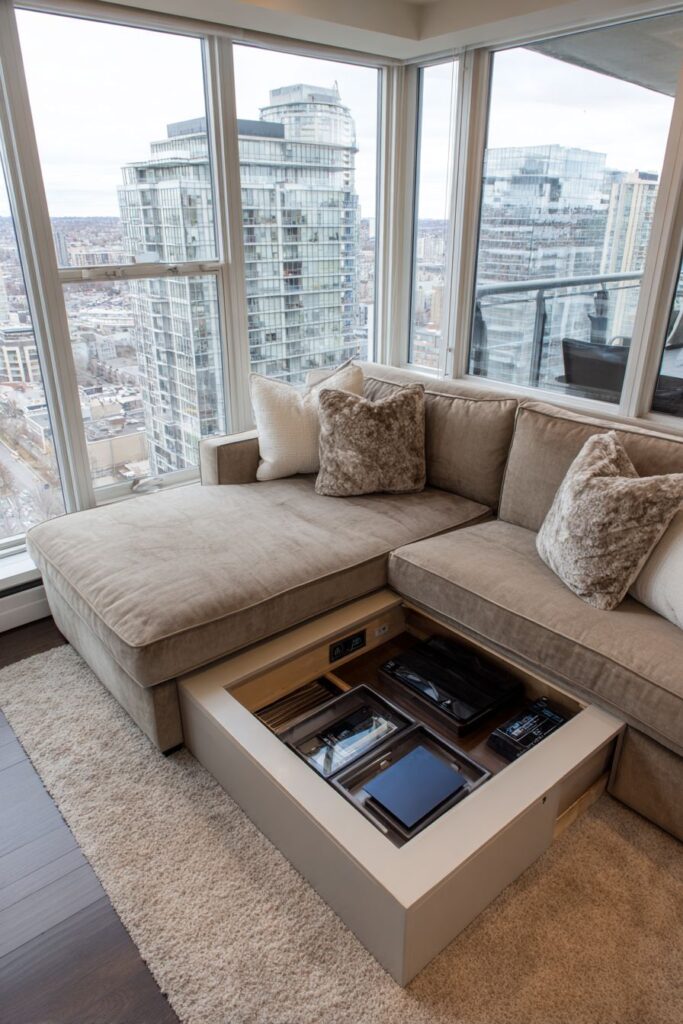 Space-Saving Sofa Bed Innovation